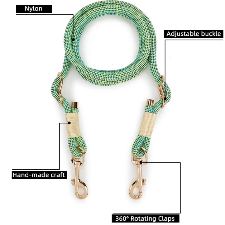 Waopet - Handsfree Riem - Geweven